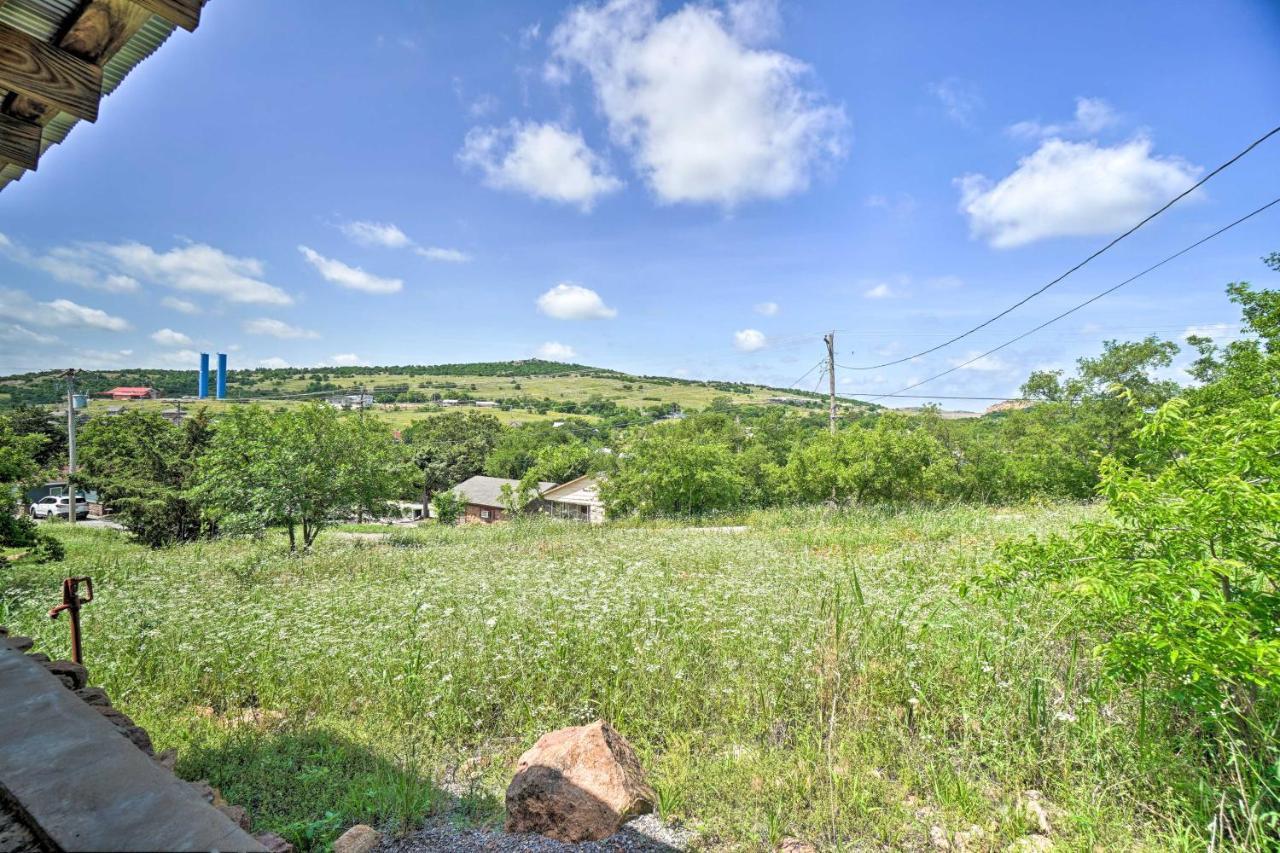 Enchanting Hilltop Cottage In Medicine Park! Екстериор снимка